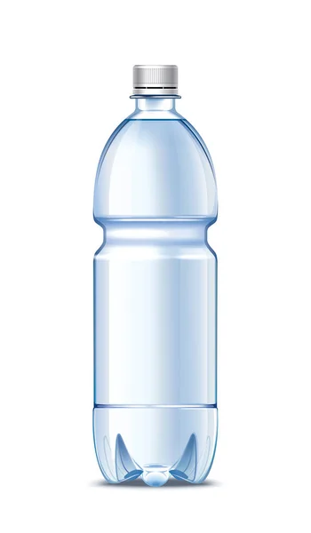 Bottiglia di plastica vuota — Foto Stock
