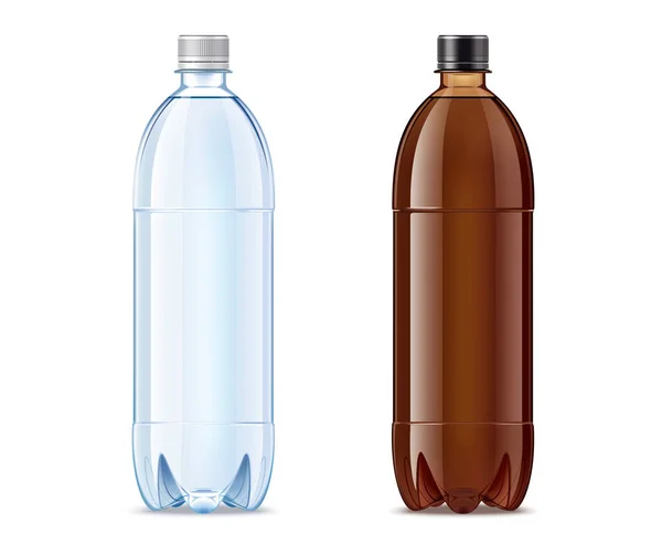 Prázdné plastové láhve — Stockfoto