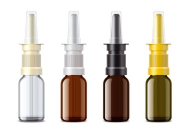 Cam burun spreyi ile ambalaj bırakır. Değişken ile açılan kapak