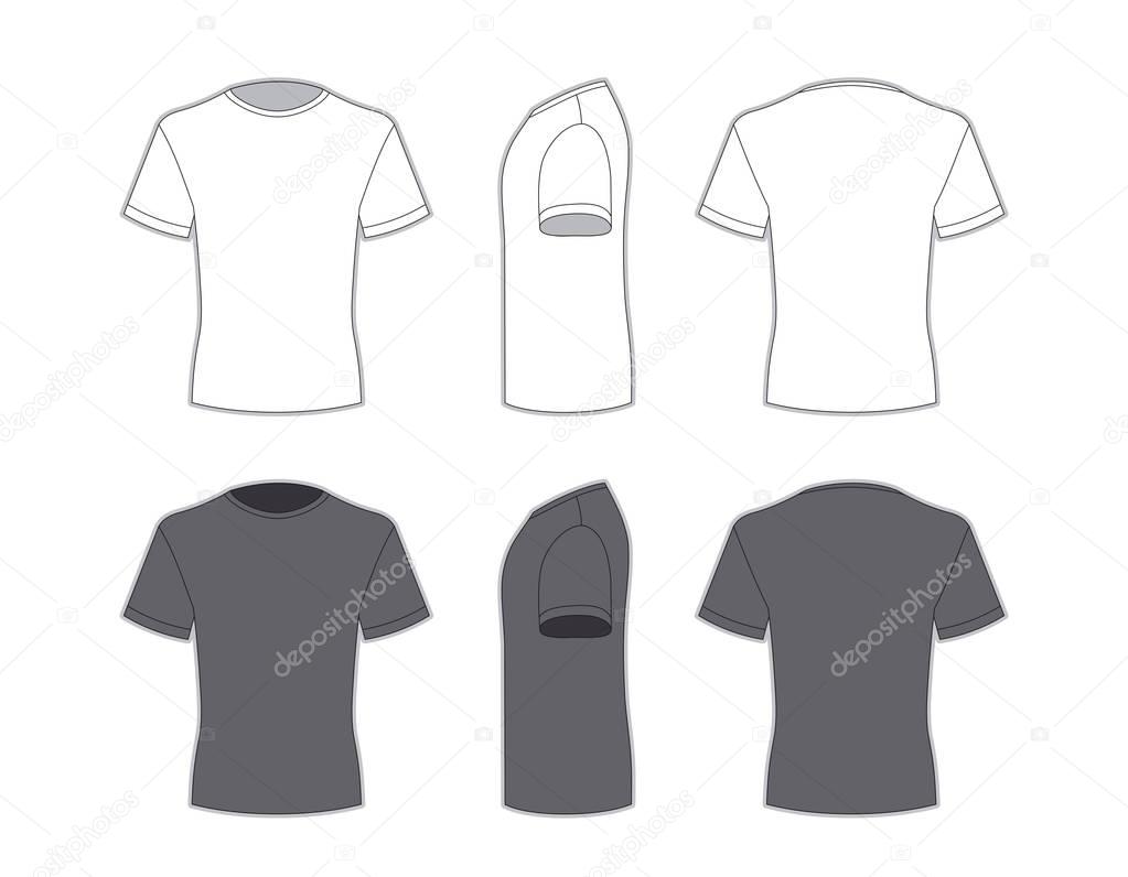 Shirts set illustration