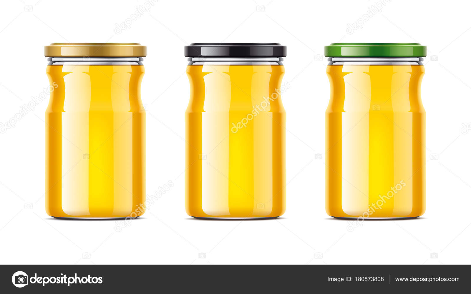 Download Clear Honey Jar Mockup Stock Photo Image By C Eugeniy 180873808
