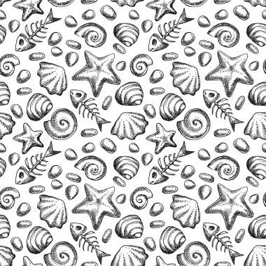 Sonsuz özgeçmiş. Antik denizin dibi. 