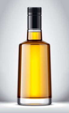 Arka planda cam şişe. Durdurucu. 