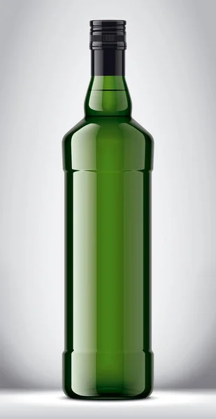 Стеклянная Бутылка Заднем Плане — стоковое фото