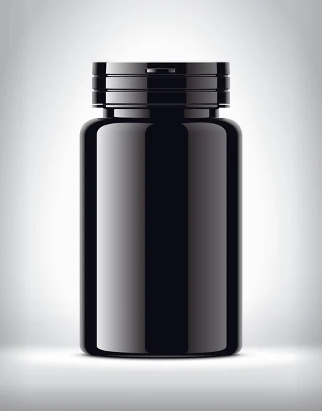 Bottle Pills Background Glossy Surface Version — 스톡 사진