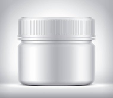 Şişe arka planda. Matt sürümü. 