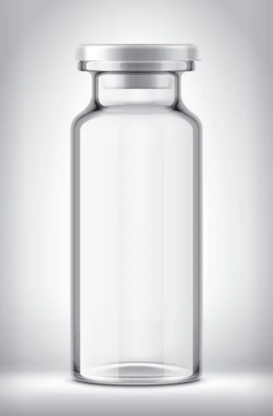 Butelka Tle Białą Czapką — Zdjęcie stockowe