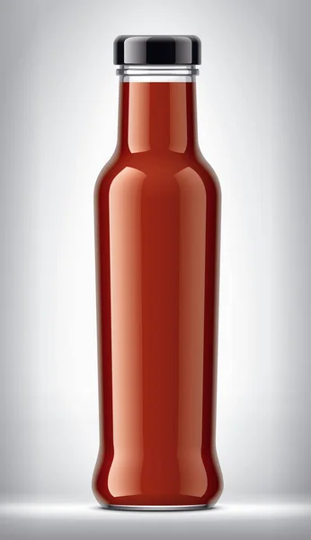 Sauce Bottle Background — Stock fotografie