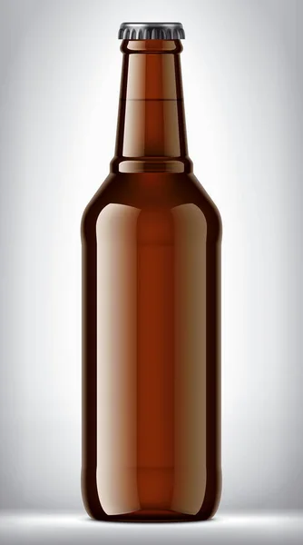Glasflasche Auf Hintergrund — Stockfoto