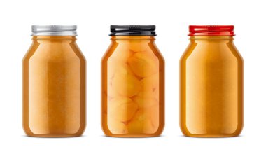 Cam kavanoz ve reçel.. 