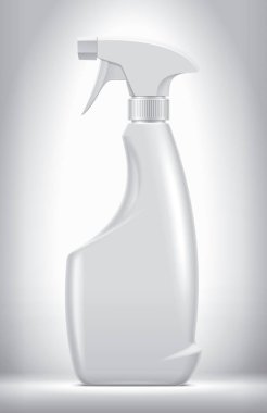 Arka planda püskürtme şişesi. 