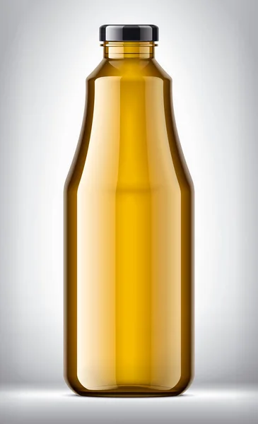 Glass Bottle Background Transparent Version — Stock Photo, Image