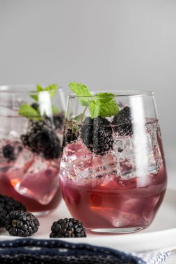 Berry Burlesque mocktail