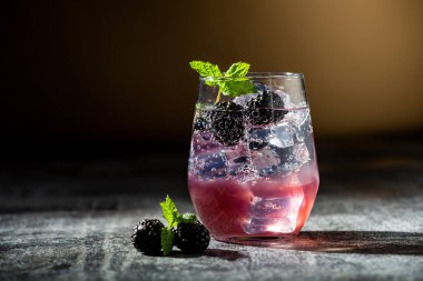 Berry Burlesque mocktail