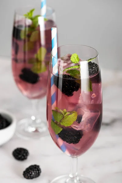 Berry Burlesque Mocktail — Stockfoto