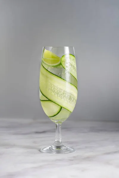 Cucumber Cooler mocktail — Stock Photo, Image