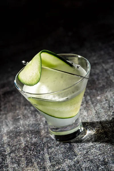 Komkommerlimonade Mocktail — Stockfoto