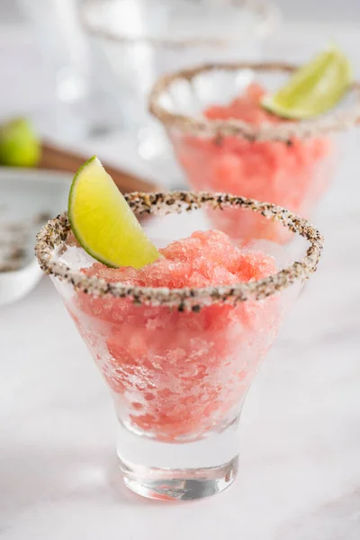 Wassermelone Granitas Ein Erfrischendes Sommermocktai — Stockfoto