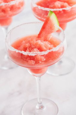 Karpuz, Margarita, kokteyl veya alkolsüz kokteyl.