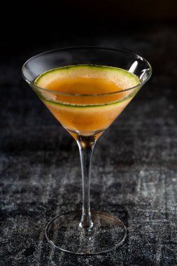 Cantaloupe Martini ferahlatıcı bir yaz mocktai