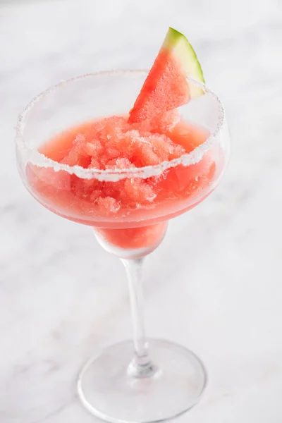 Anguria Margarita Cocktail Mocktail Senza Alcool — Foto Stock