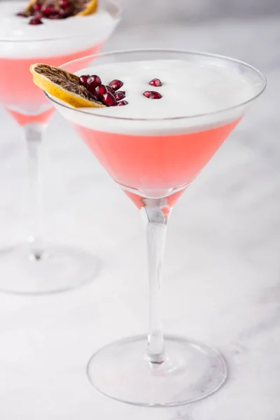 Sek Limonlu Nar Martini — Stok fotoğraf