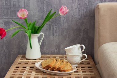 Limonlu kek tablo yatak,