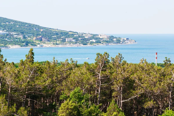 Bay gemilerle deniz manzarası