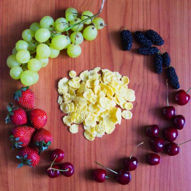 Konsept ev yapımı Kahvaltı.