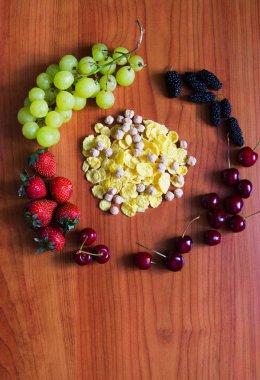 Konsept ev yapımı Kahvaltı.