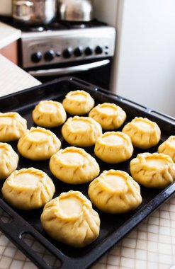 Russian pies kurniki.