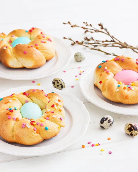 Pane di pasqua Páscoa tradicional italiana . — Fotografia de Stock