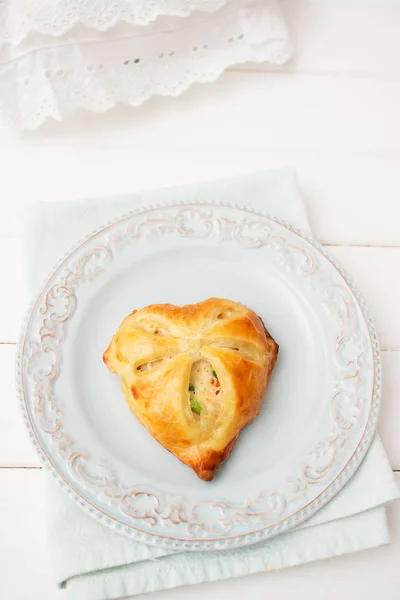 Tortas de frango tradicional pote . — Fotografia de Stock