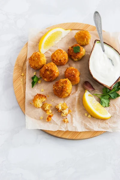 Falafel çanak kesme tahtası