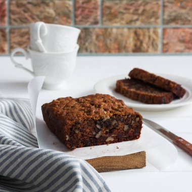 Muz tarihi çay pasta.