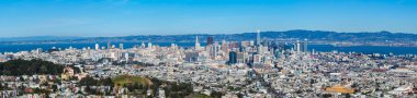 san francisco'nın panoramik manzarasını