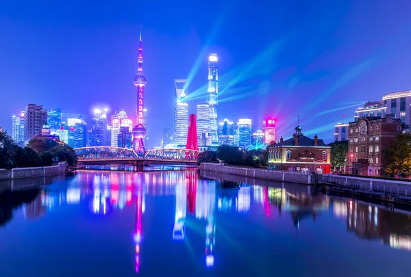 Shanghai night — Stock Photo, Image