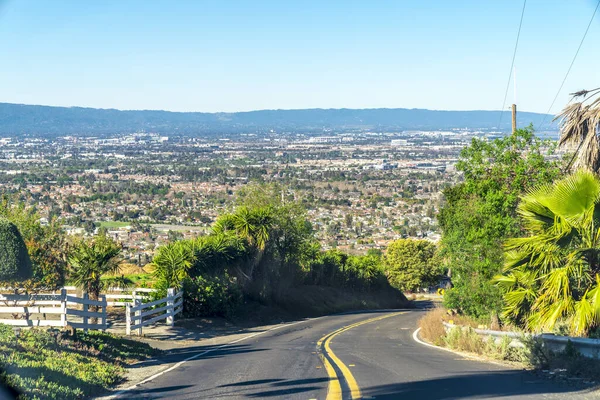 Flygfoto Över Silikondal San Francisco Bay Området Usa — Stockfoto