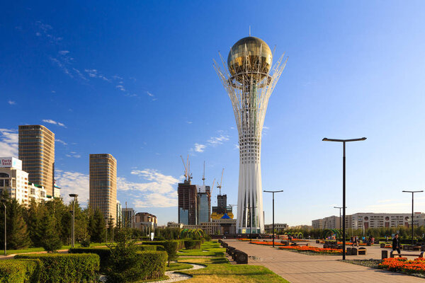 Astana baiterek tower Kazakhstan