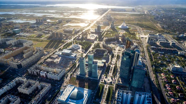 Astana havadan görünümü panorama