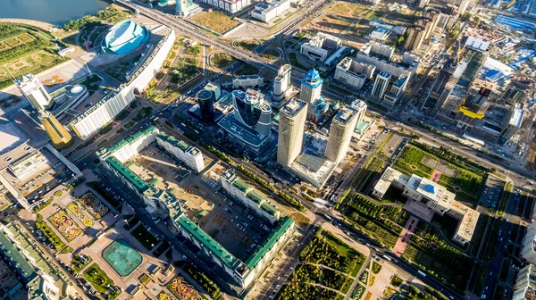 Astana havadan görünümü panorama