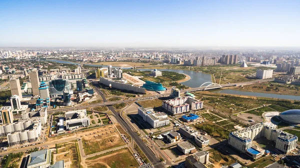 Astana havadan görünümü panorama