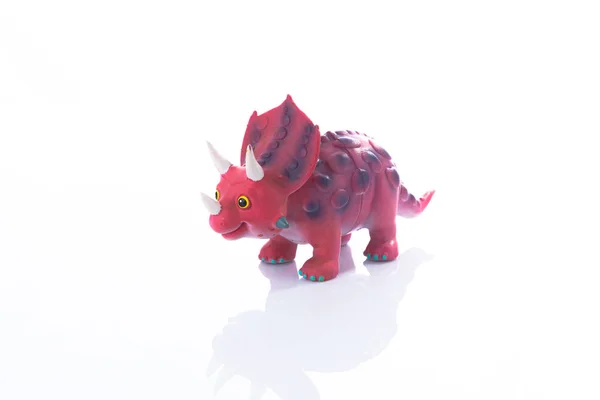 Dinosaurie leksak isolerad på vit — Stockfoto