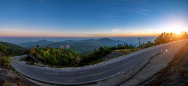 Panorama Doi Inthanon Milli Parkı Sunrise