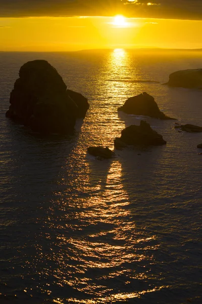 Sonnenuntergang über Clare — Stockfoto