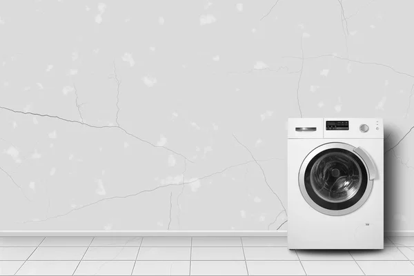 Home appliance - wasmachine in huis interier — Stockfoto