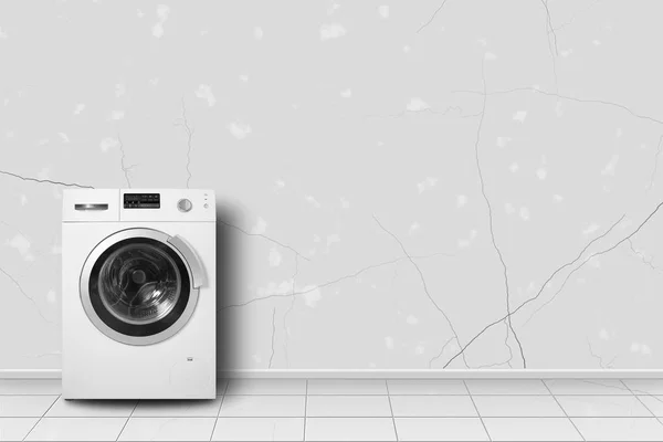 Home appliance - wasmachine in huis interier — Stockfoto