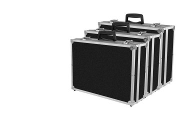 İnşaat, onarım, Araçlar - araçlar için üç gri siyah kutu