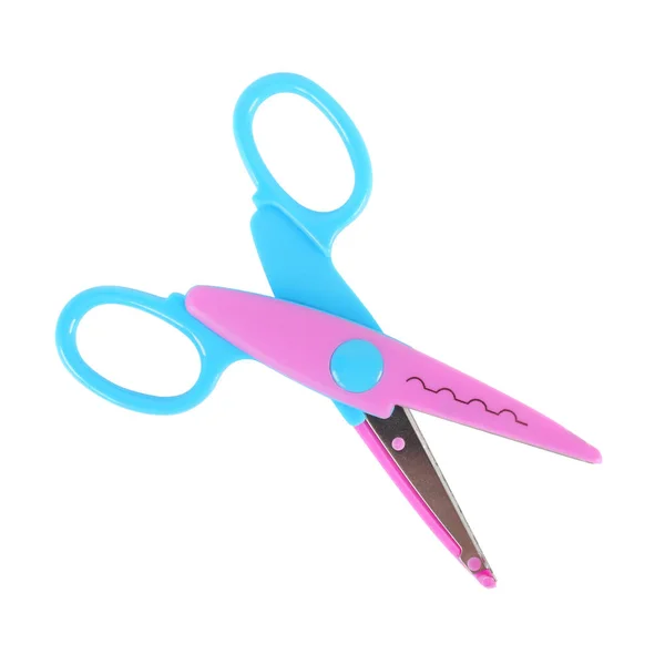 Home economics objects - Child scissors isolated — Stock Photo, Image