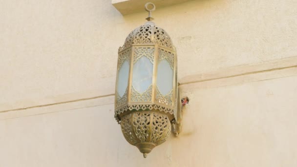 Lantern in The Mosque — Stock Video